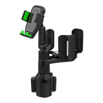 Supporto per telefono cellulare per tazza d'acqua per bevande per auto, B04 (Green), B04 (Grey), B08 (Green), B08 (Grey)