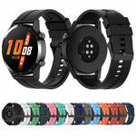 Cinturino per orologio con fibbia nera in silicone da 22 mm, For Huawei Watch 3 Pro New