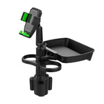 Car Drink Water Cup Portacellulare Piatto girevole a 360 gradi, B06 (Grey), B06 (Green), B10 (Grey), B10 (Green)