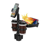 Car Drink Water Cup Portacellulare Piatto girevole a 360 gradi, B06 (Grey), B06 (Green), B10 (Grey), B10 (Green)