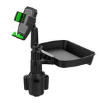 Car Drink Water Cup Portacellulare Piatto girevole a 360 gradi, B06 (Grey), B06 (Green), B10 (Grey), B10 (Green)