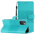 Custodia per telefono in pelle con effetto pelle goffrata a diamante con cordino, For Xiaomi Redmi 10 2022, For Xiaomi Redmi 10A, For Xiaomi Redmi 10C, For Xiaomi Redmi A1