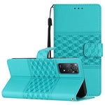 Custodia per telefono in pelle con effetto pelle goffrata a diamante con cordino, For Xiaomi Redmi Note 11 Pro Global, For Xiaomi Redmi Note 11 / Note 11s, For Xiaomi Mi 10T Lite, For Xiaomi Mi 10T / 10T Pro