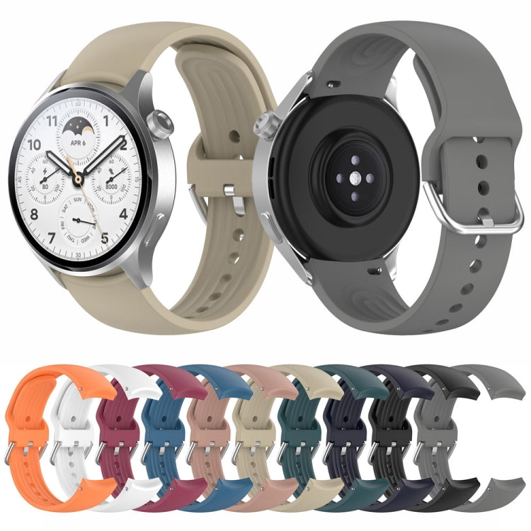 Cinturino in silicone tinta unita da 22 mm, For Xiaomi Watch S2