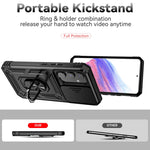 Custodia per telefono con supporto per camshield scorrevole, For Samsung Galaxy A54 5G