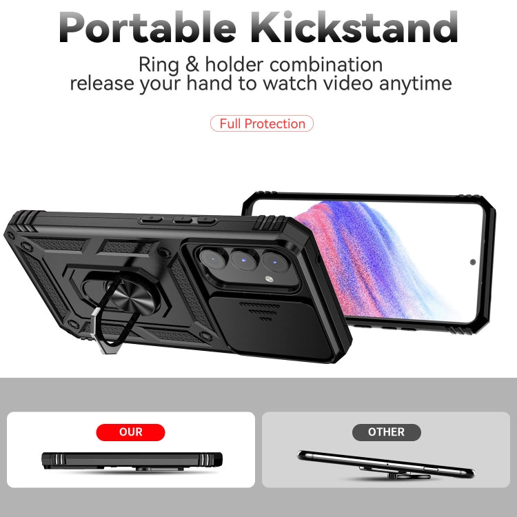 Custodia per telefono con supporto per camshield scorrevole, For Samsung Galaxy A54 5G