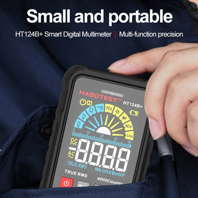 Multimetro digitale mini HABOTEST HT124B precisione CAT III
