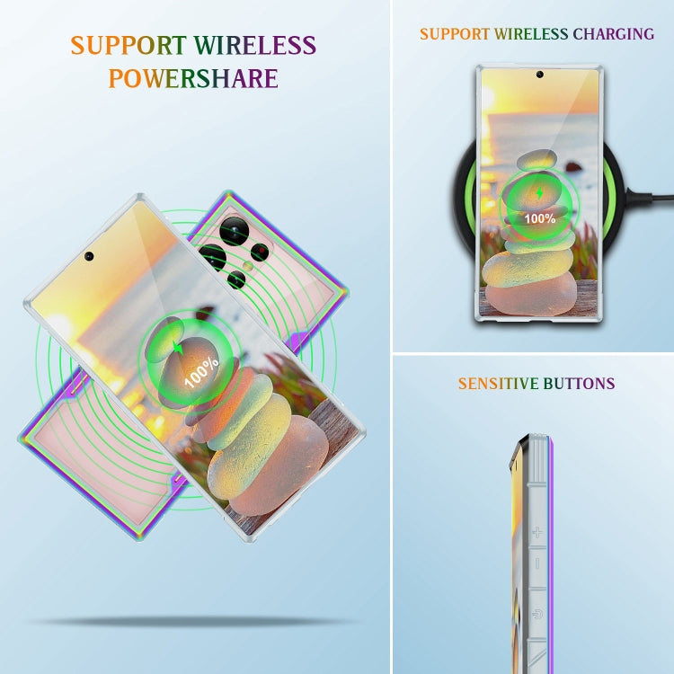 Custodia per cellulare Defender in metallo trasparente per PC in TPU morbido, For Samsung Galaxy S23 5G, For Samsung Galaxy S23+ 5G, For Samsung Galaxy S23 Ultra 5G