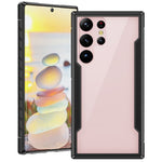 Custodia per cellulare Defender in metallo trasparente per PC in TPU morbido, For Samsung Galaxy S23 5G, For Samsung Galaxy S23+ 5G, For Samsung Galaxy S23 Ultra 5G