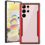 Custodia per cellulare Defender in metallo trasparente per PC in TPU morbido, For Samsung Galaxy S23 5G, For Samsung Galaxy S23+ 5G, For Samsung Galaxy S23 Ultra 5G
