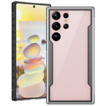 Custodia per cellulare Defender in metallo trasparente per PC in TPU morbido, For Samsung Galaxy S23 5G, For Samsung Galaxy S23+ 5G, For Samsung Galaxy S23 Ultra 5G