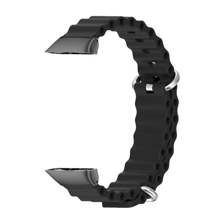 Cinturino per orologio MIJOBS CS Marine in silicone traspirante, For Huawei Band 6 / Honor Band 6, For Huawei Band 7 / 7 NFC