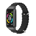 Cinturino per orologio MIJOBS CS Marine in silicone traspirante, For Huawei Band 6 / Honor Band 6, For Huawei Band 7 / 7 NFC