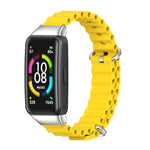 Cinturino per orologio MIJOBS CS Marine in silicone traspirante, For Huawei Band 6 / Honor Band 6, For Huawei Band 7 / 7 NFC