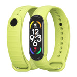 MIJOBS Cinturino per orologio in TPU con trama ondulata, For Xiaomi Mi Band 7 / 6 / 5