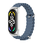 Cinturino per orologio MIJOBS CS Marine in silicone traspirante, For Xiaomi Mi Band 6 / 5, For Xiaomi Mi Band 7 / 7 NFC