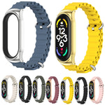 Cinturino per orologio MIJOBS CS Marine in silicone traspirante, For Xiaomi Mi Band 6 / 5, For Xiaomi Mi Band 7 / 7 NFC