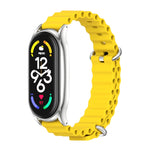 Cinturino per orologio traspirante in silicone marino MIJOBS PLUS, For Xiaomi Mi Band 6 / 5, For Xiaomi Mi Band 7 / 7 NFC