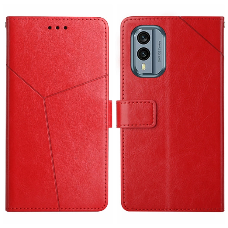 HT01 Cassa del telefono di cuoio di vibrazione del modello a forma di Y, For Nokia X30, For OPPO Reno9 / Reno9 Pro, For OPPO Reno9 Pro+, For Xiaomi 13