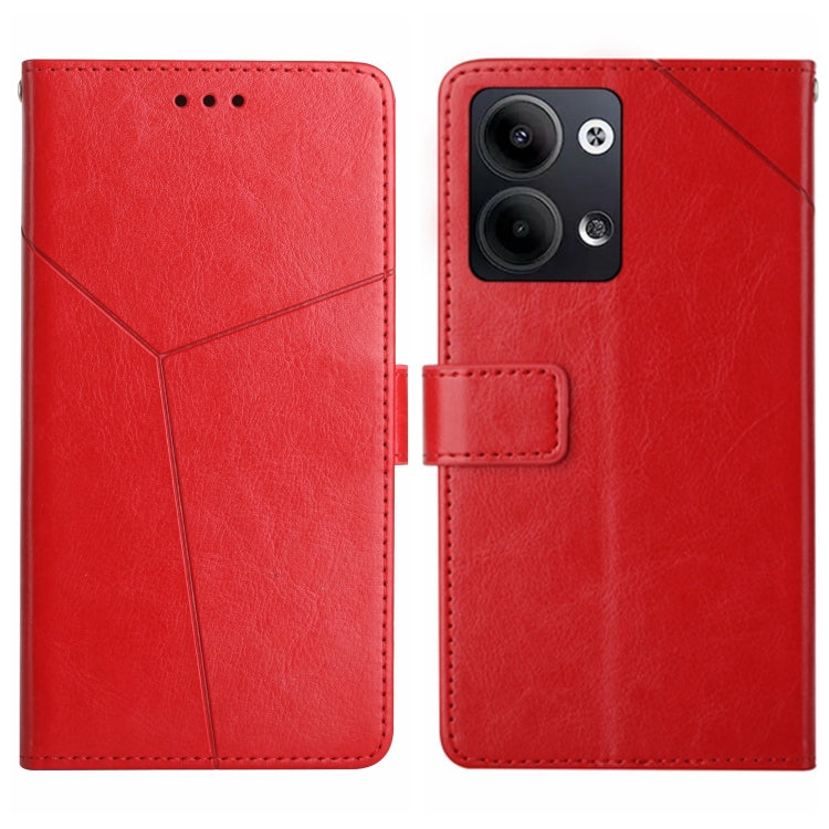 HT01 Cassa del telefono di cuoio di vibrazione del modello a forma di Y, For Nokia X30, For OPPO Reno9 / Reno9 Pro, For OPPO Reno9 Pro+, For Xiaomi 13