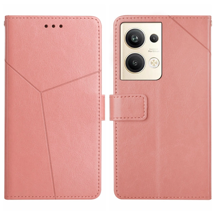 HT01 Cassa del telefono di cuoio di vibrazione del modello a forma di Y, For Nokia X30, For OPPO Reno9 / Reno9 Pro, For OPPO Reno9 Pro+, For Xiaomi 13