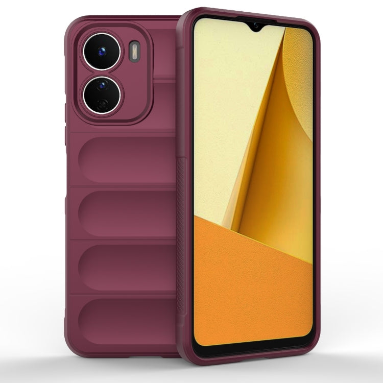 Magic Shield TPU + custodia per telefono in flanella, For Motorola Moto G32, For vivo Y16 4G Global