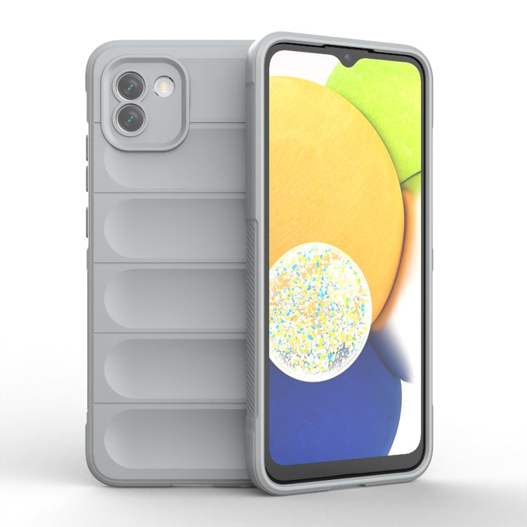 Magic Shield TPU + custodia per telefono in flanella, For Samsung Galaxy A03 Global, For Samsung Galaxy A04e 4G
