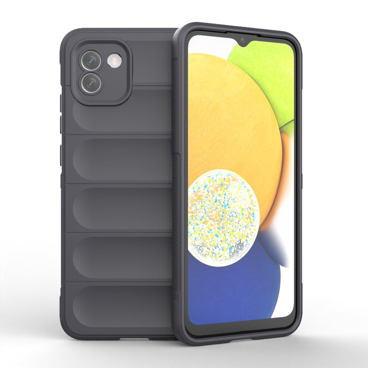 Magic Shield TPU + custodia per telefono in flanella, For Samsung Galaxy A03 Global, For Samsung Galaxy A04e 4G
