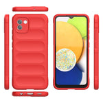 Magic Shield TPU + custodia per telefono in flanella, For Samsung Galaxy A03 Global, For Samsung Galaxy A04e 4G