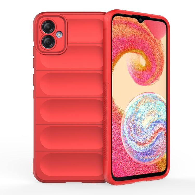 Magic Shield TPU + custodia per telefono in flanella, For Samsung Galaxy A03 Global, For Samsung Galaxy A04e 4G