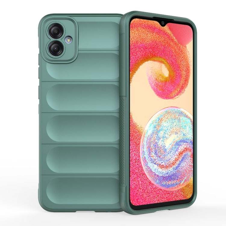 Magic Shield TPU + custodia per telefono in flanella, For Samsung Galaxy A03 Global, For Samsung Galaxy A04e 4G