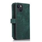 Custodia per cellulare in pelle con cerniera per portafoglio da 9 carte da sogno, For iPhone 14, For iPhone 14 Plus, For iPhone 14 Pro, For iPhone 14 Pro Max