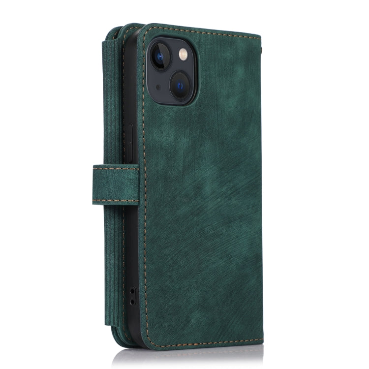 Custodia per cellulare in pelle con cerniera per portafoglio da 9 carte da sogno, For iPhone 14, For iPhone 14 Plus, For iPhone 14 Pro, For iPhone 14 Pro Max