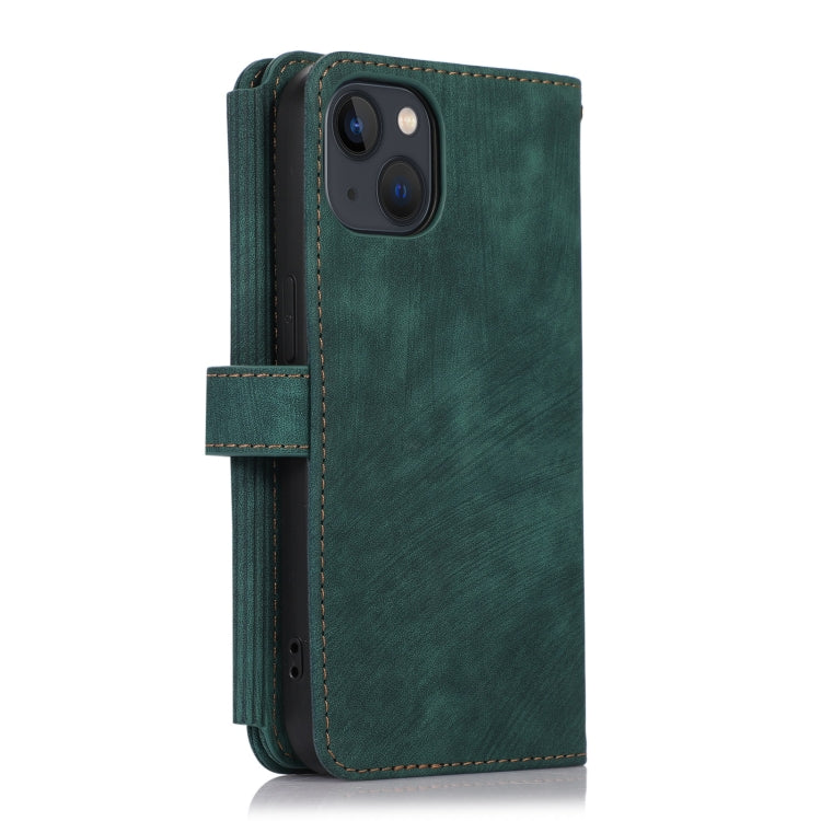 Custodia per cellulare in pelle con cerniera per portafoglio da 9 carte da sogno, For iPhone 13, For iPhone 13 Pro, For iPhone 13 Pro Max, For iPhone 12 mini