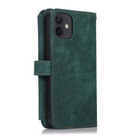 Custodia per cellulare in pelle con cerniera per portafoglio da 9 carte da sogno, For iPhone 12, For iPhone 12 Pro, For iPhone 12 Pro Max, For iPhone 11
