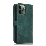 Custodia per cellulare in pelle con cerniera per portafoglio da 9 carte da sogno, For iPhone 11 Pro, For iPhone 11 Pro Max, For iPhone X / XS, For iPhone XR
