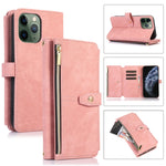 Custodia per cellulare in pelle con cerniera per portafoglio da 9 carte da sogno, For iPhone 11 Pro, For iPhone 11 Pro Max, For iPhone X / XS, For iPhone XR