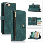 Custodia per cellulare in pelle con cerniera per portafoglio da 9 carte da sogno, For iPhone XS Max, For iPhone SE 2022 / 2020 / 7 / 8, For iPhone 7 Plus / 8 Plus