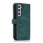 Custodia per cellulare in pelle con cerniera per portafoglio da 9 carte da sogno, For Samsung Galaxy S22+ 5G, For Samsung Galaxy S22 Ultra 5G, For Samsung Galaxy S21 5G, For Samsung Galaxy S21+ 5G