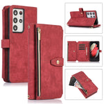 Custodia per cellulare in pelle con cerniera per portafoglio da 9 carte da sogno, For Samsung Galaxy S21 Ultra 5G, For Samsung Galaxy S20, For Samsung Galaxy S20+, For Samsung Galaxy S20 Ultra