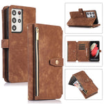 Custodia per cellulare in pelle con cerniera per portafoglio da 9 carte da sogno, For Samsung Galaxy S21 Ultra 5G, For Samsung Galaxy S20, For Samsung Galaxy S20+, For Samsung Galaxy S20 Ultra