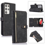 Custodia per cellulare in pelle con cerniera per portafoglio da 9 carte da sogno, For Samsung Galaxy S21 Ultra 5G, For Samsung Galaxy S20, For Samsung Galaxy S20+, For Samsung Galaxy S20 Ultra