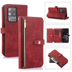 Custodia per cellulare in pelle con cerniera per portafoglio da 9 carte da sogno, For Samsung Galaxy S21 Ultra 5G, For Samsung Galaxy S20, For Samsung Galaxy S20+, For Samsung Galaxy S20 Ultra