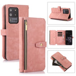 Custodia per cellulare in pelle con cerniera per portafoglio da 9 carte da sogno, For Samsung Galaxy S21 Ultra 5G, For Samsung Galaxy S20, For Samsung Galaxy S20+, For Samsung Galaxy S20 Ultra