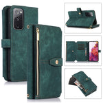Custodia per cellulare in pelle con cerniera per portafoglio da 9 carte da sogno, For Samsung Galaxy S20 FE, For Samsung Galaxy S10, For Samsung Galaxy S10+, For Samsung Galaxy S10e