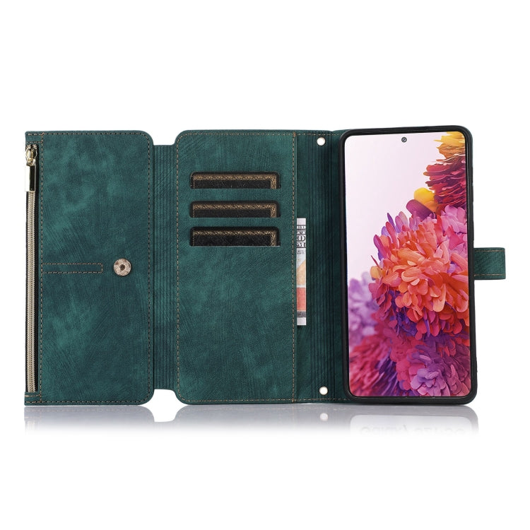Custodia per cellulare in pelle con cerniera per portafoglio da 9 carte da sogno, For Samsung Galaxy S20 FE, For Samsung Galaxy S10, For Samsung Galaxy S10+, For Samsung Galaxy S10e