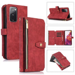 Custodia per cellulare in pelle con cerniera per portafoglio da 9 carte da sogno, For Samsung Galaxy S20 FE, For Samsung Galaxy S10, For Samsung Galaxy S10+, For Samsung Galaxy S10e