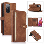 Custodia per cellulare in pelle con cerniera per portafoglio da 9 carte da sogno, For Samsung Galaxy S20 FE, For Samsung Galaxy S10, For Samsung Galaxy S10+, For Samsung Galaxy S10e