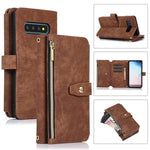 Custodia per cellulare in pelle con cerniera per portafoglio da 9 carte da sogno, For Samsung Galaxy S20 FE, For Samsung Galaxy S10, For Samsung Galaxy S10+, For Samsung Galaxy S10e