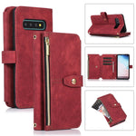 Custodia per cellulare in pelle con cerniera per portafoglio da 9 carte da sogno, For Samsung Galaxy S20 FE, For Samsung Galaxy S10, For Samsung Galaxy S10+, For Samsung Galaxy S10e